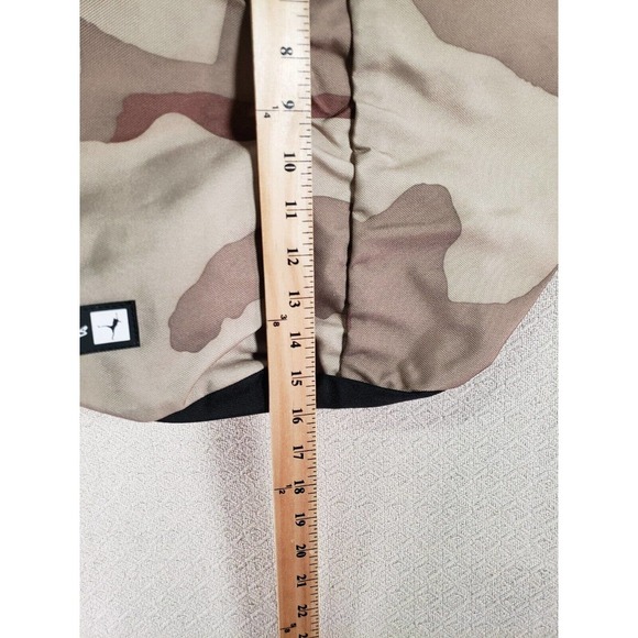 Metolius Bucket Bag Large Brown Nylon Camouflages Top Handle Zip Around - Picture 7 of 9